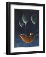 Penelope and the Airship-Jamin Still-Framed Giclee Print