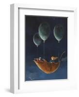 Penelope and the Airship-Jamin Still-Framed Giclee Print