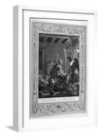 Penelope at Her Loom, 1733-Bernard Picart-Framed Giclee Print