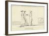 Penelope Carrying the Bow of Ulysses to the Suitors-John Flaxman-Framed Giclee Print