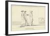 Penelope Carrying the Bow of Ulysses to the Suitors-John Flaxman-Framed Giclee Print