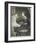 Penelope, Engraved by Norman Hirst (1862-C.1955) Pub. by Frost and Reed, 1903 (Mezzotint)-Frank Bernard Dicksee-Framed Giclee Print