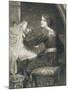 Penelope, Engraved by Norman Hirst (1862-C.1955) Pub. by Frost and Reed, 1903 (Mezzotint)-Frank Bernard Dicksee-Mounted Giclee Print