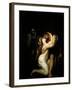 Penelope Recognizes Ulysses and Embraces Him, in the Background the Nurse Ericlea-null-Framed Giclee Print