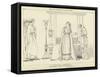 Penelope Surprised by the Suitors-John Flaxman-Framed Stretched Canvas