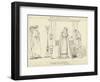 Penelope Surprised by the Suitors-John Flaxman-Framed Giclee Print