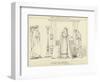 Penelope Surprised by the Suitors-John Flaxman-Framed Giclee Print