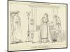 Penelope Surprised by the Suitors-John Flaxman-Mounted Giclee Print