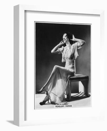 Penelopy Parkes, Actress, 1939-null-Framed Giclee Print