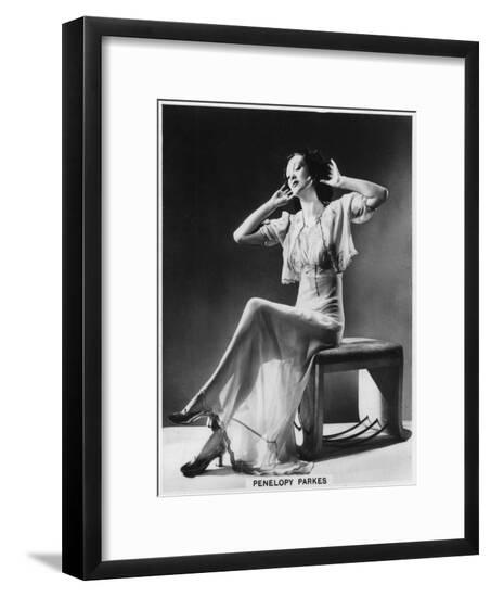 Penelopy Parkes, Actress, 1939--Framed Giclee Print