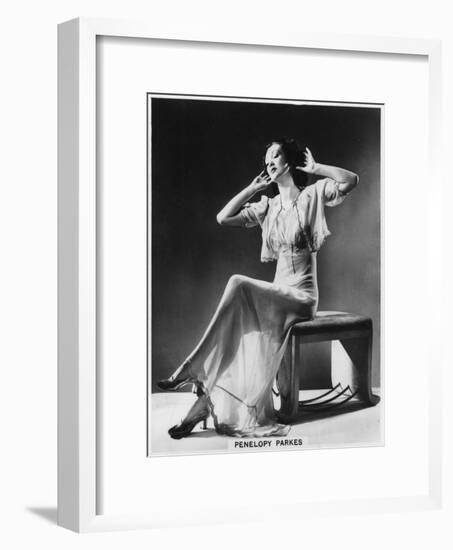 Penelopy Parkes, Actress, 1939-null-Framed Giclee Print