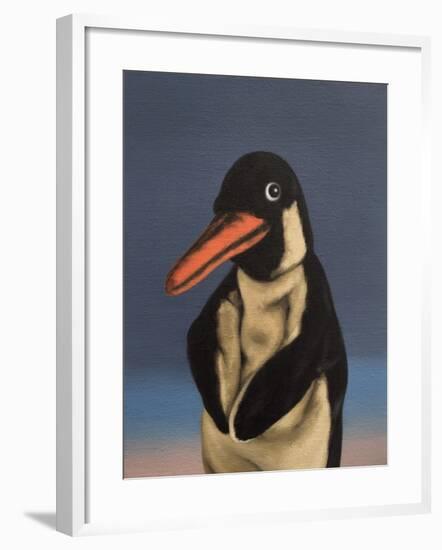 Penguin, 2018,-Peter Jones-Framed Giclee Print