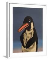 Penguin, 2018,-Peter Jones-Framed Giclee Print