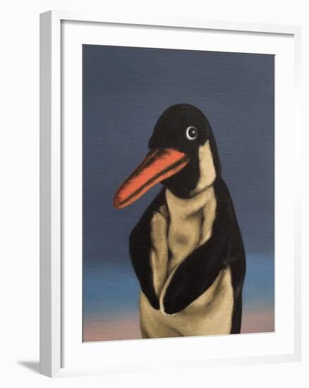 Penguin, 2018,-Peter Jones-Framed Giclee Print