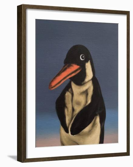 Penguin, 2018,-Peter Jones-Framed Giclee Print