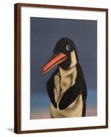 Penguin, 2018,-Peter Jones-Framed Giclee Print