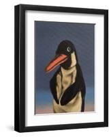 Penguin, 2018,-Peter Jones-Framed Giclee Print