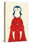Penguin and Walrus-Jay Fleck-Stretched Canvas