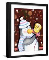 Penguin Bell-Valarie Wade-Framed Giclee Print