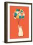 Penguin Bouquet-Jay Fleck-Framed Art Print