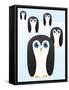 Penguin Cute Cartoon-pelonmaker-Framed Stretched Canvas