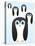 Penguin Cute Cartoon-pelonmaker-Stretched Canvas