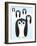 Penguin Cute Cartoon-pelonmaker-Framed Art Print