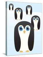 Penguin Cute Cartoon-pelonmaker-Stretched Canvas