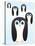 Penguin Cute Cartoon-pelonmaker-Stretched Canvas