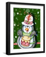 Penguin Drum-Valarie Wade-Framed Giclee Print