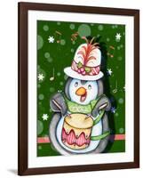 Penguin Drum-Valarie Wade-Framed Giclee Print