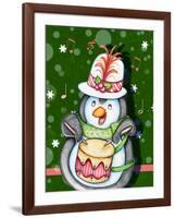 Penguin Drum-Valarie Wade-Framed Giclee Print