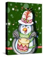 Penguin Drum-Valarie Wade-Stretched Canvas