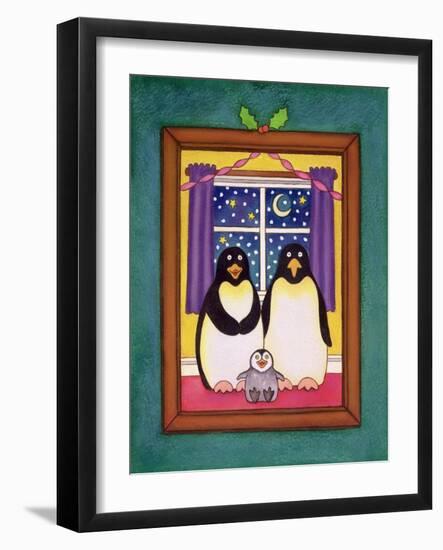 Penguin Family Christmas, 1997-Cathy Baxter-Framed Giclee Print