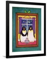 Penguin Family Christmas, 1997-Cathy Baxter-Framed Giclee Print