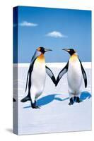 Penguin Love-null-Stretched Canvas