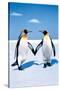 Penguin Love-null-Stretched Canvas