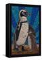 Penguin - Mosaic-Lantern Press-Framed Stretched Canvas