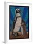 Penguin - Mosaic-Lantern Press-Framed Art Print