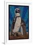 Penguin - Mosaic-Lantern Press-Framed Art Print