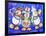 Penguin Percussion-Valarie Wade-Framed Giclee Print