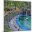 Penguin Pool, Madrid Zoo, 2015-Andrew Macara-Mounted Giclee Print