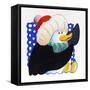 Penguin Square-Tony Todd-Framed Stretched Canvas