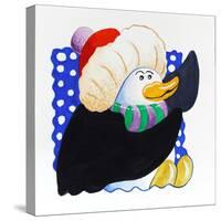 Penguin Square-Tony Todd-Stretched Canvas