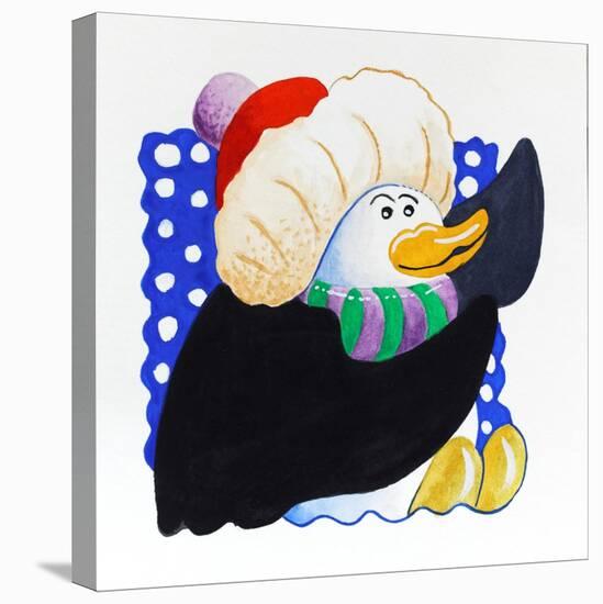 Penguin Square-Tony Todd-Stretched Canvas