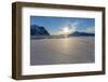 Penguin Tracks Left on First Year Sea Ice in the Lemaire Channel, Antarctica, Polar Regions-Michael Nolan-Framed Photographic Print