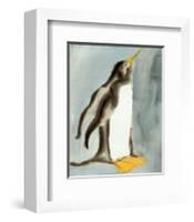 Penguin-Beth Sheffield-Framed Art Print