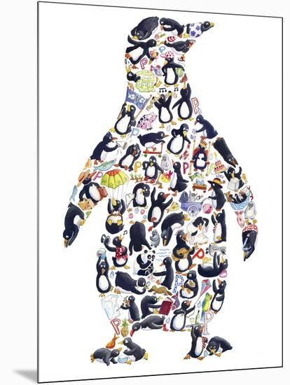 Penguin-Louise Tate-Mounted Giclee Print