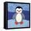 Penguin-Betz White-Framed Stretched Canvas