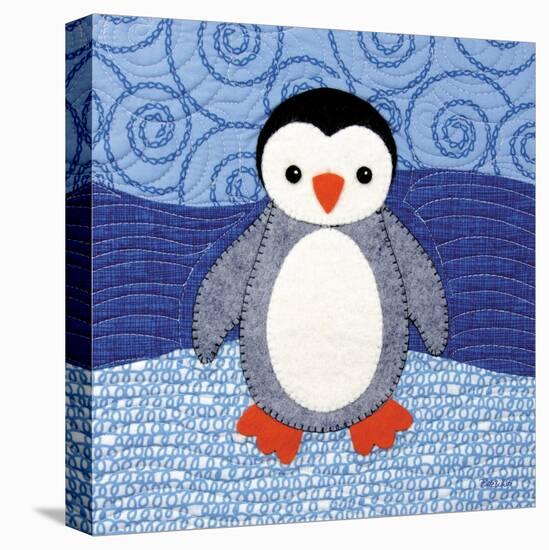 Penguin-Betz White-Stretched Canvas